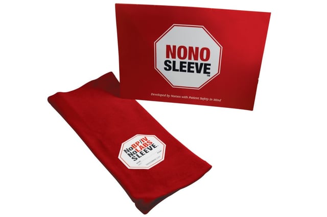 NoNo Sleeve was designed by nurses.