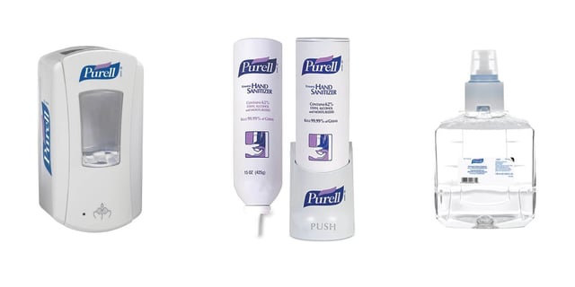 Hand Sanitizers GOJO Purell